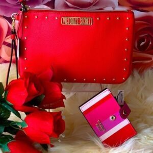 VICTORIA’S Secret Studded Wristlet + Card Holder